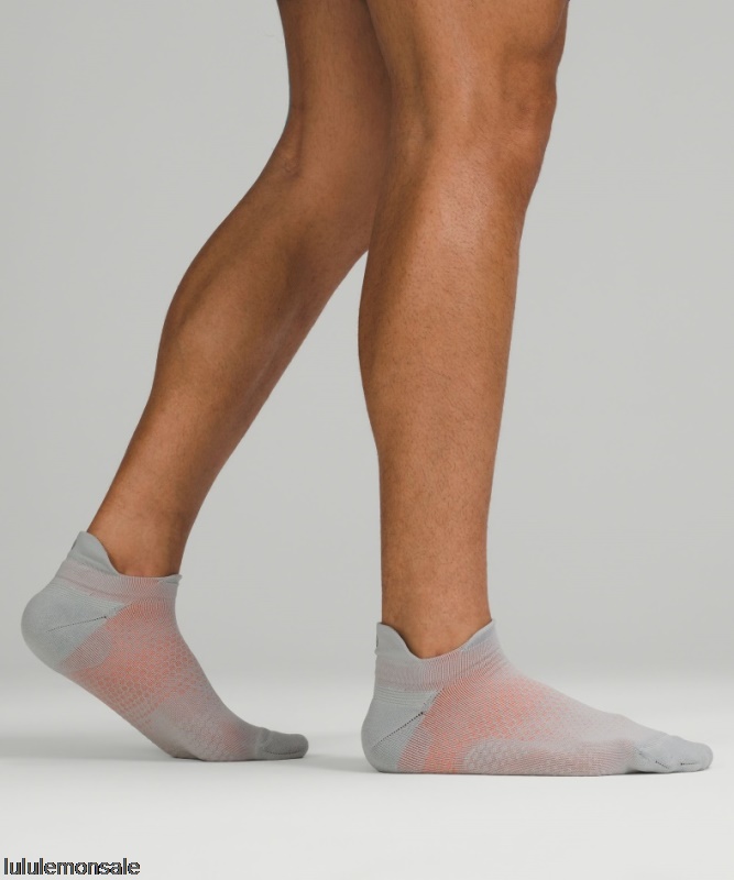 Lululemon Deutschland DELULU924 | Macropillow Tab Laufsocke Mittlere Dämpfung Silver Drop